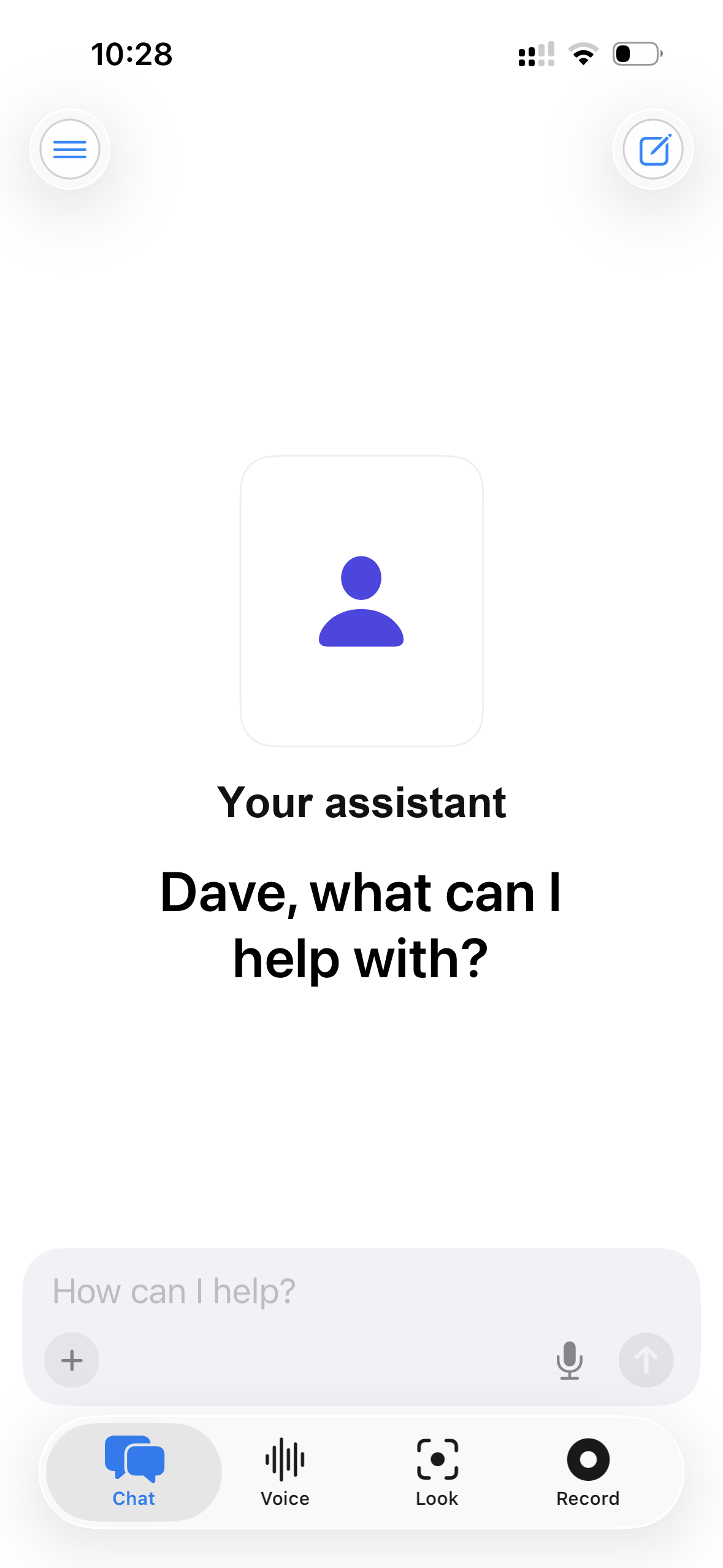 AI Partners iPhone app: chat with your assistant